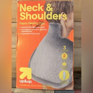 Up & Up Neck and Shoulders Fabric Heating Pad - Box Opened Unused